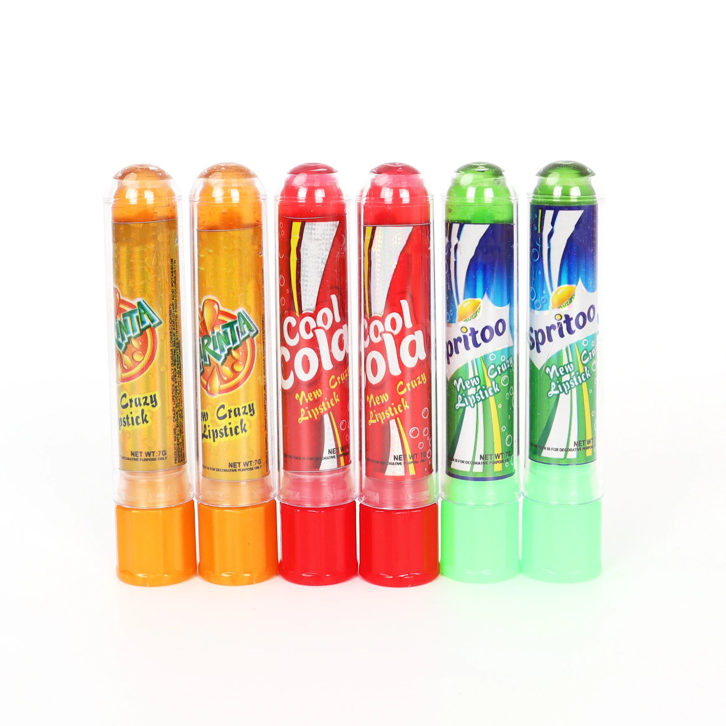 OEM Wholesale Liquid Candy Toy Cola Flavour Jam Hair Gel Liquid Candy