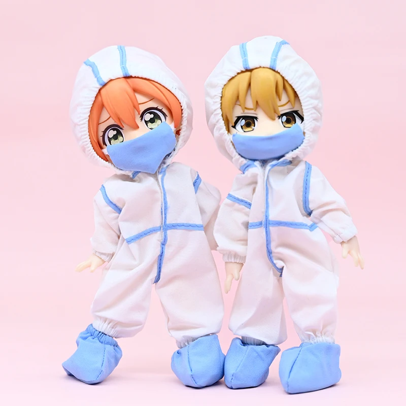 2021 New Ob11 Doll Clothes Fashion safety clothing Set For 1/12 Doll Custom Bjd Blythe Manufacturer Of High Quality Doll Clothes