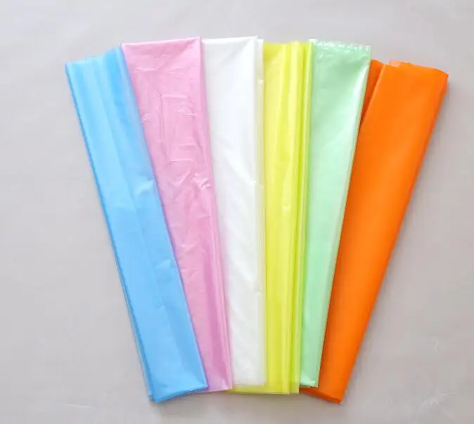 Factory supply transparent soft low melt EVA bag for rubber ingredients conveying
