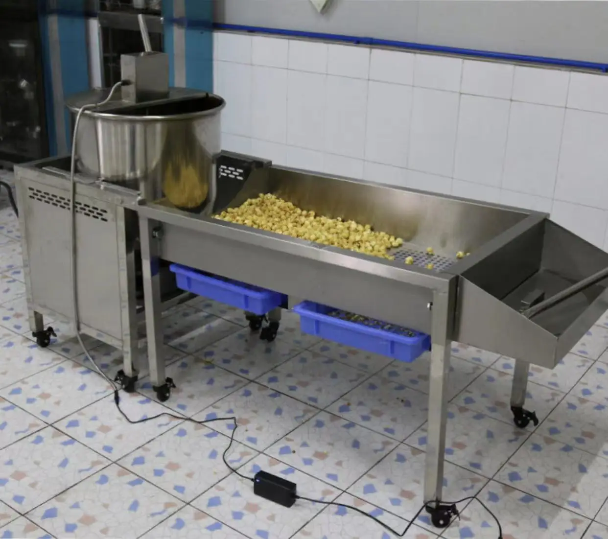 Commercial gas pop corn caramel popcorn machine/Hot sale gas popcorn maker commercial ball popcorn machine for USA