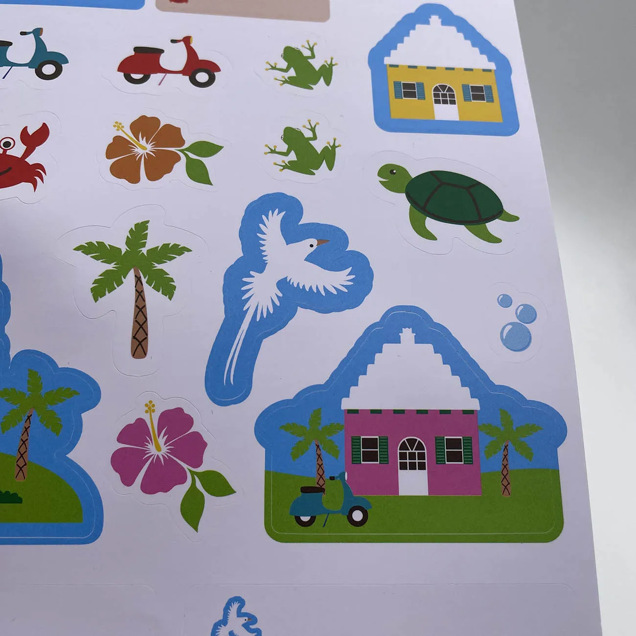 Art Half  Custom Decorative Sticker Personalized Animal  Sticker Sheets Kiss Cut Logo Stickers