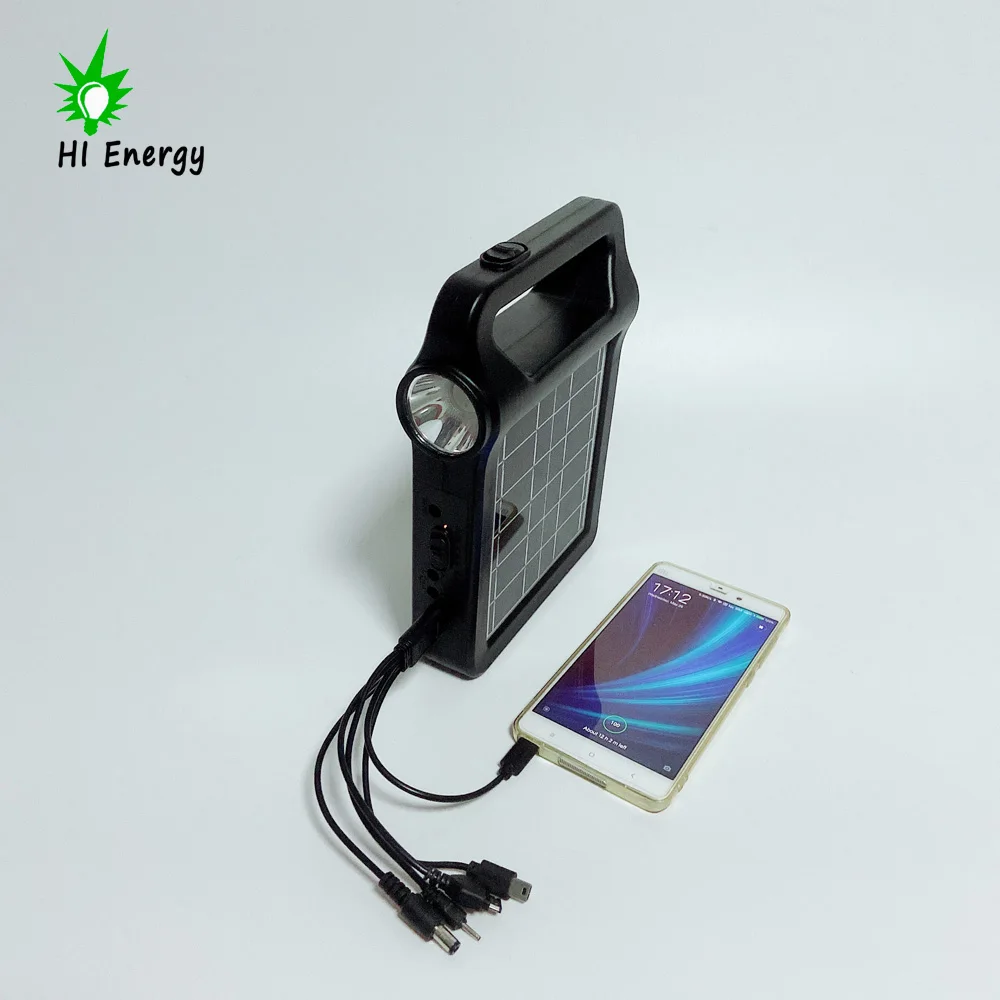  Складная мини-солнечная панель система для кемпинга фонарь с USB мобильный зарядный порт внешний