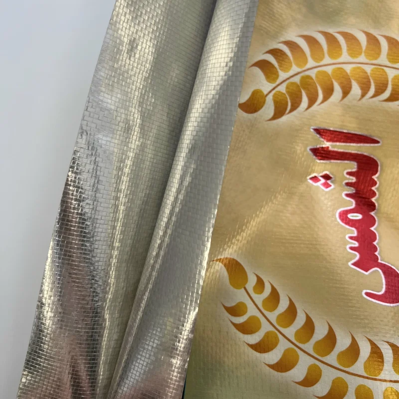 25kg 50kg empty washing powder packaging bag bopp woven bags for rice printed pp woven bags