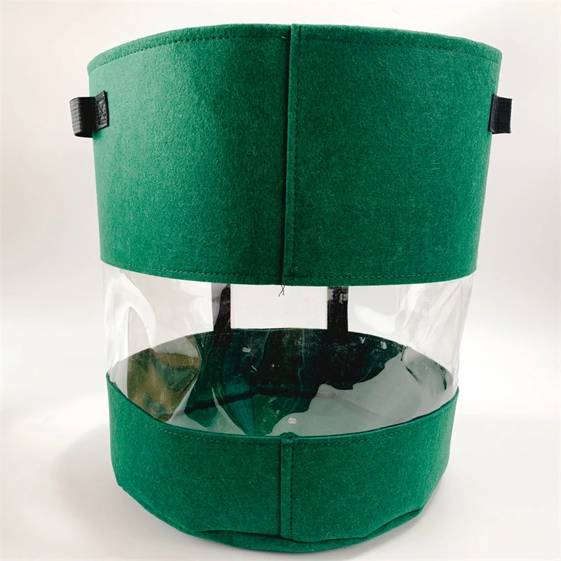 Vegetable felt growing bag Potato growing bag Environmental 7 gallon garden felt  growing bag