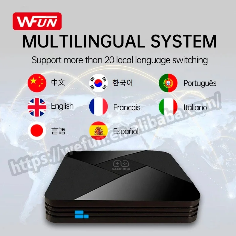 Популярный G5 Джойстик Android 30000 игры 2,4G беспроводной контроллер HD 4K супер консоль видеоприставка