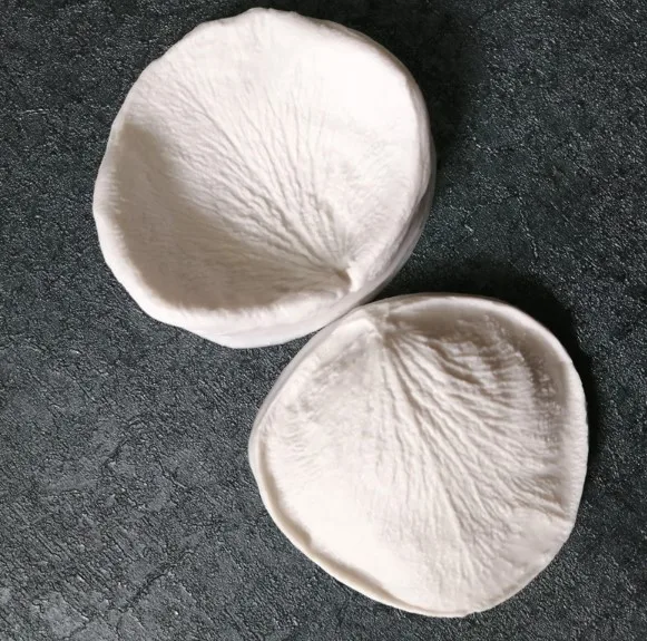 Rose Petal Veins Silicone Flower Fondant Decorating Molds 3D Pastry Chocolate Cake Homemake Baking Tools