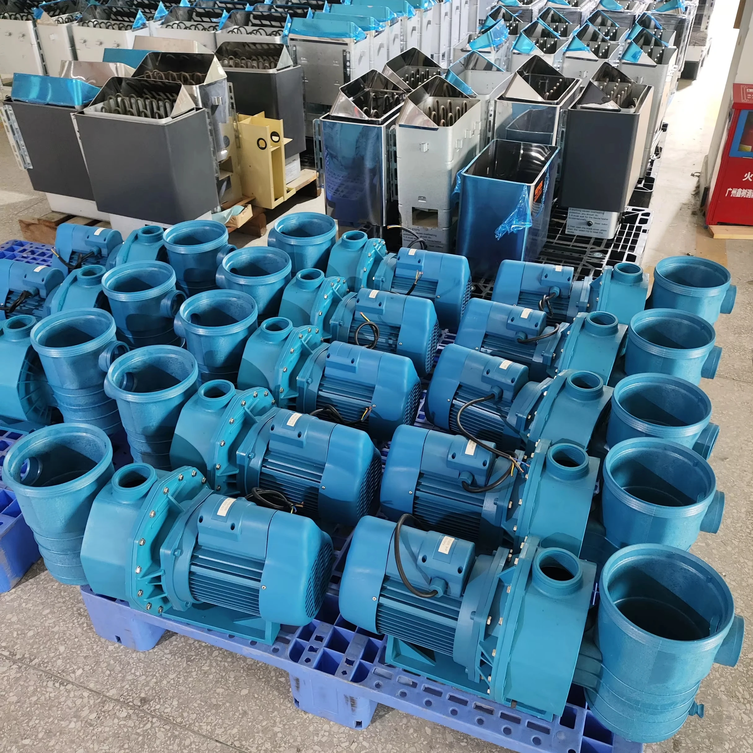 6-Way Multiport Valve Fiberglass Sand Filter Pump Combo System Home and Commercial Use Swimming Pool Filtration Filters