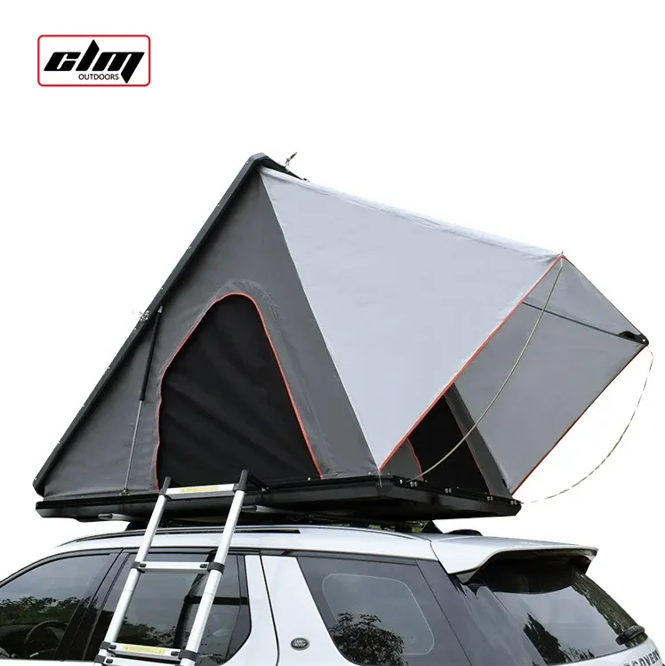 CLM High Quality The Roof Of The Car Roof Top Tent Hard Shell For Camping Waterproof