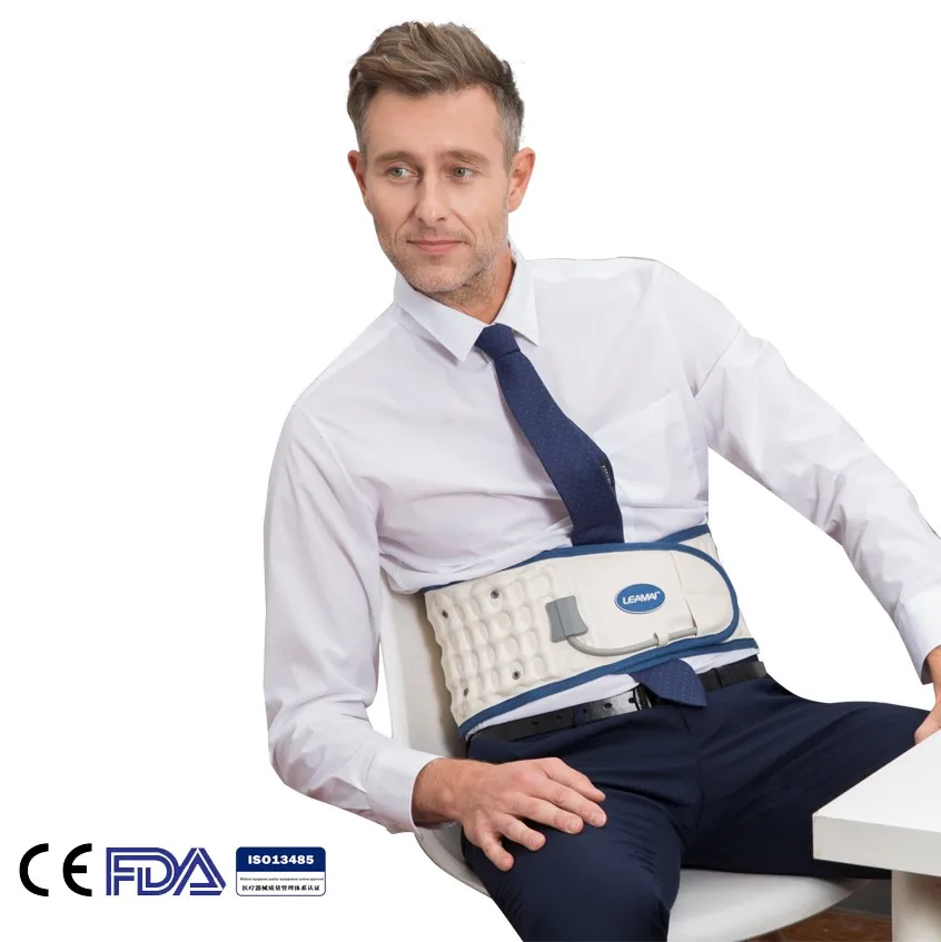 inflatable back support belt household items decompression lumbar belt spinal air traction belt