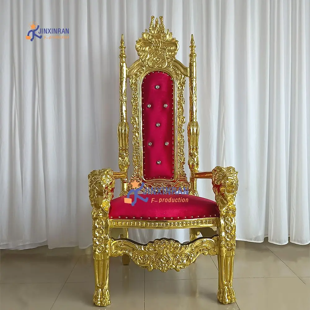 Modern New Design White Throne Chairs Luxury High Back Modern Throne Chairs Luxury