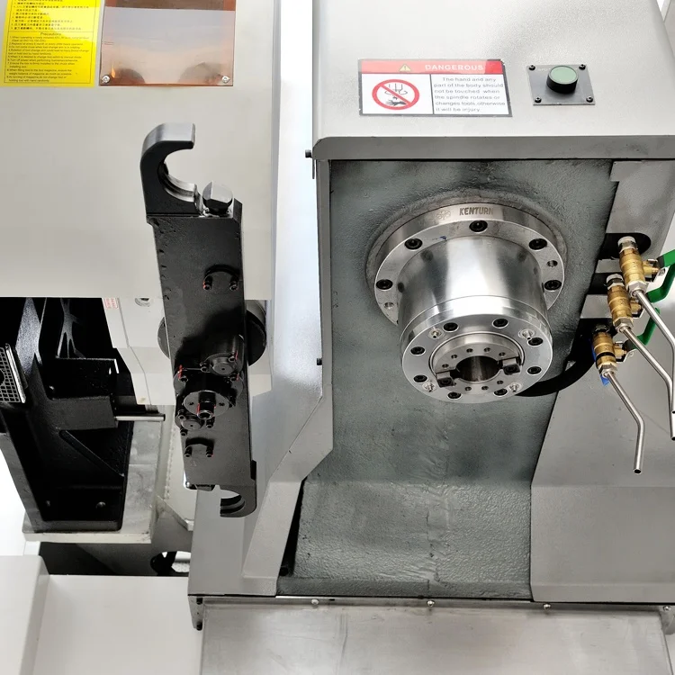 KD KDVM855L  cnc210 car rim making machine lathe and milling machine combo