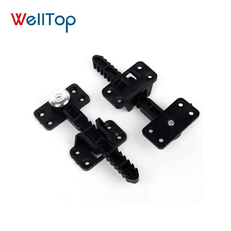 WELLTOP Wholesale 6 Set 20.025 Sofa Connector Bracket Coated Plastic Invisible Furniture Couches Furniture Connectors