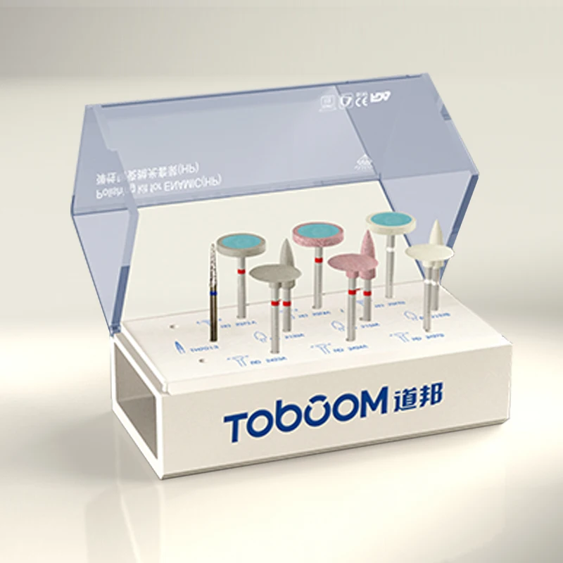 Лидер продаж, набор для полировки фарфора TOBOOM brandHot, для клиники (серия RA)