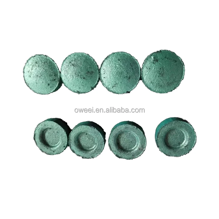 Hot Sales Instant Lighting Smokeless Fruit wood 4 Holes 50mm Round Hookah Round Lucky Charcoal