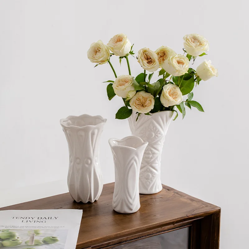 Декоративная керамическая ваза с логотипом на заказ