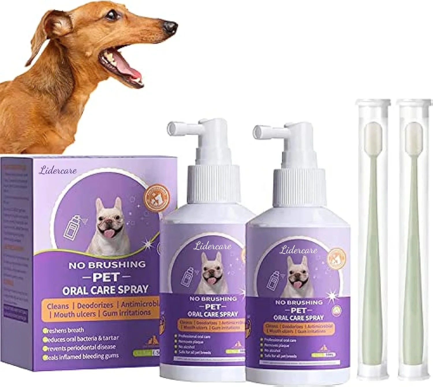 Wholesale Cat and Dog Oral Spray Tone Fresh Deodorant Cleansing Healthy Teeth Care Pet Breath Freshener