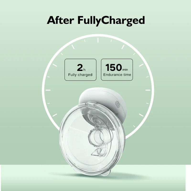 Electric Wearable Smart Breast Pump Milking Machine for Woman Breastfeeding BPA Free Technology Pump Milk