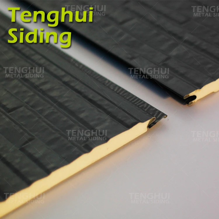 Tenghui Siding Construction Outdoor Exterior Structural Insulated Metal Wall Siding Panel