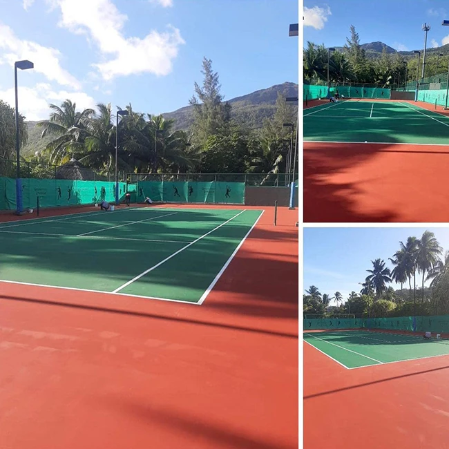 Environmentally Friendly High Quality Outdoor 2mm Thickness Acrylic Basketball Court Floor Paint for Sports