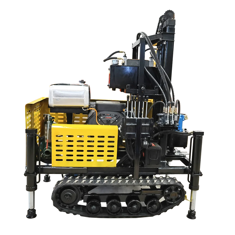 Crawler Mounted Multifunctional Hydraulic Water Well Drilling Rig Machine
