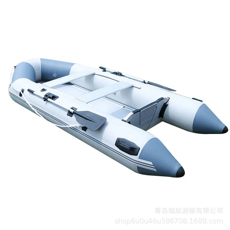 Aluminum alloy boat hard bottom black  inflatable boats