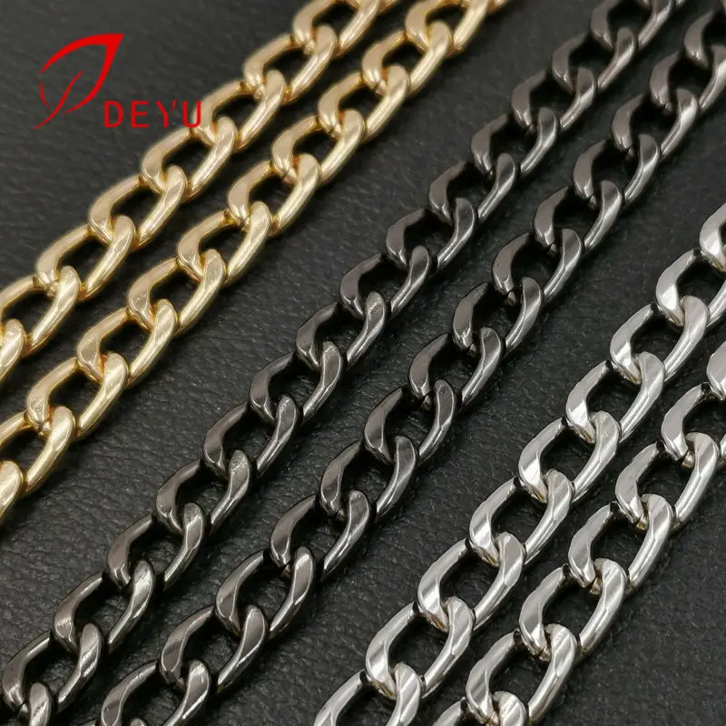 2.0mm thickness NK chain High quality metal bag chain for bagsbag chain strap
