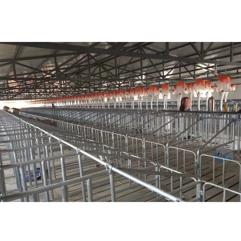 Hot Sale Light Steel Structure Pig House Prefabricated farming building custom-made design piggy barn