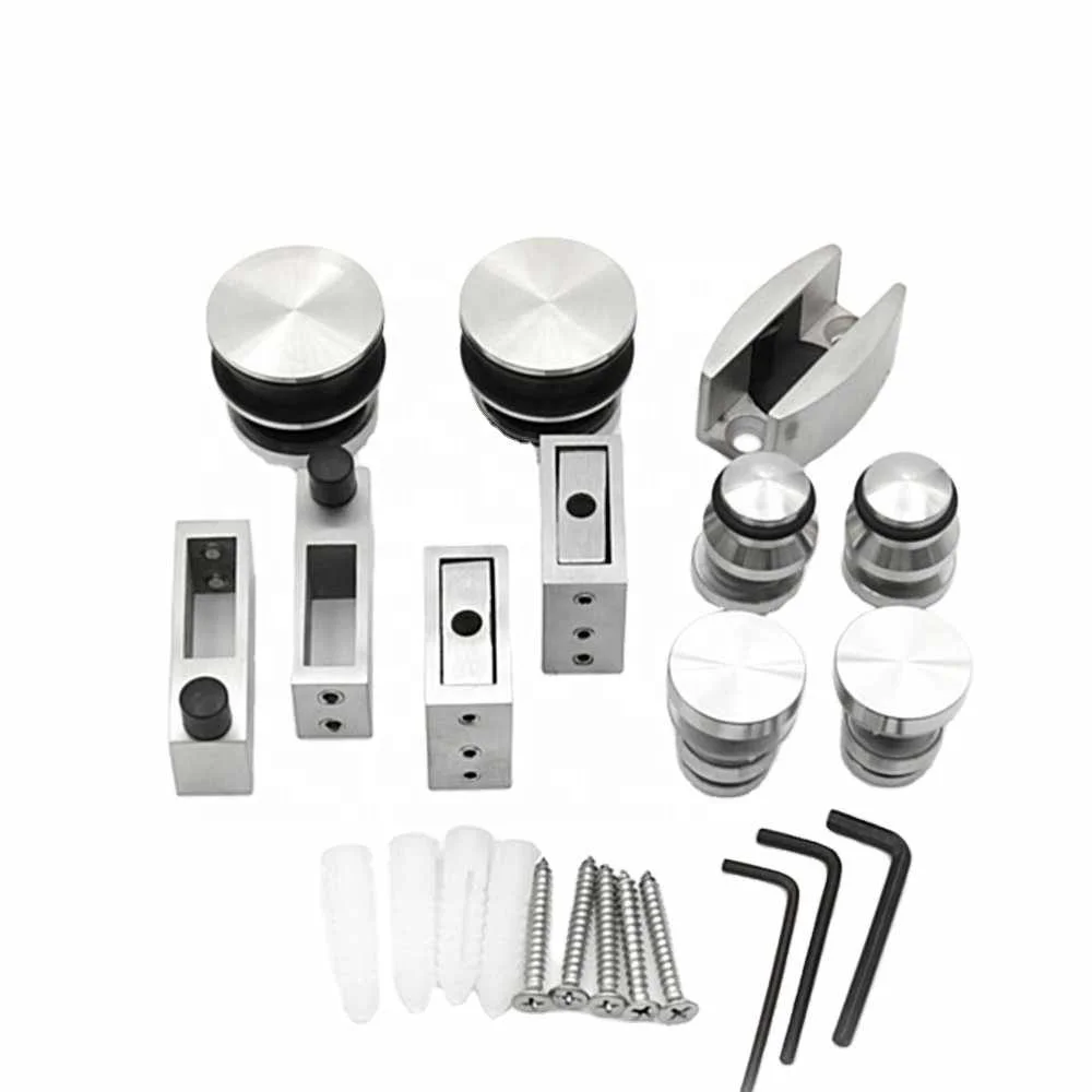 sliding door hardware/304 SS Hardware Shower Room Bathroom door glass accessories /door hardware and accessories