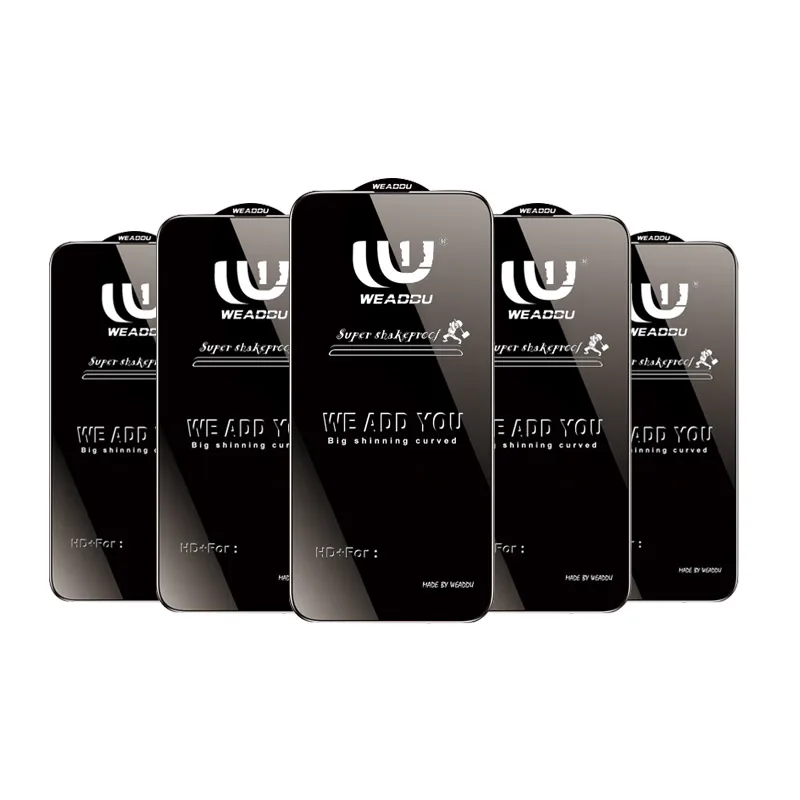 WEADDU закаленное стекло с полным покрытием для защиты экрана для iphone 13 12 pro max mini, защита экрана из закаленного стекла для iphone 13
