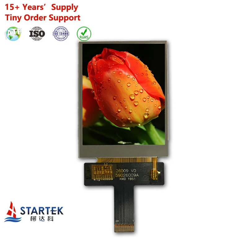 2.6 inch 320*432 ili9488 MIPI interface Transflective IPS LCD module