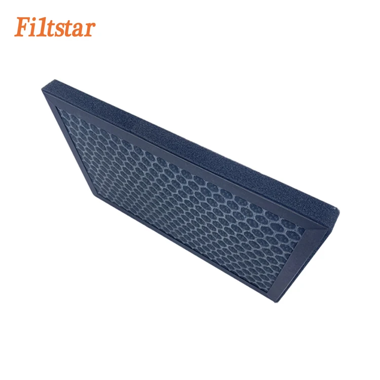 Сменный фильтр для очистителя воздуха на заказ, квадратный фильтр с активированным углем, сотовый фильтр с активированным углем