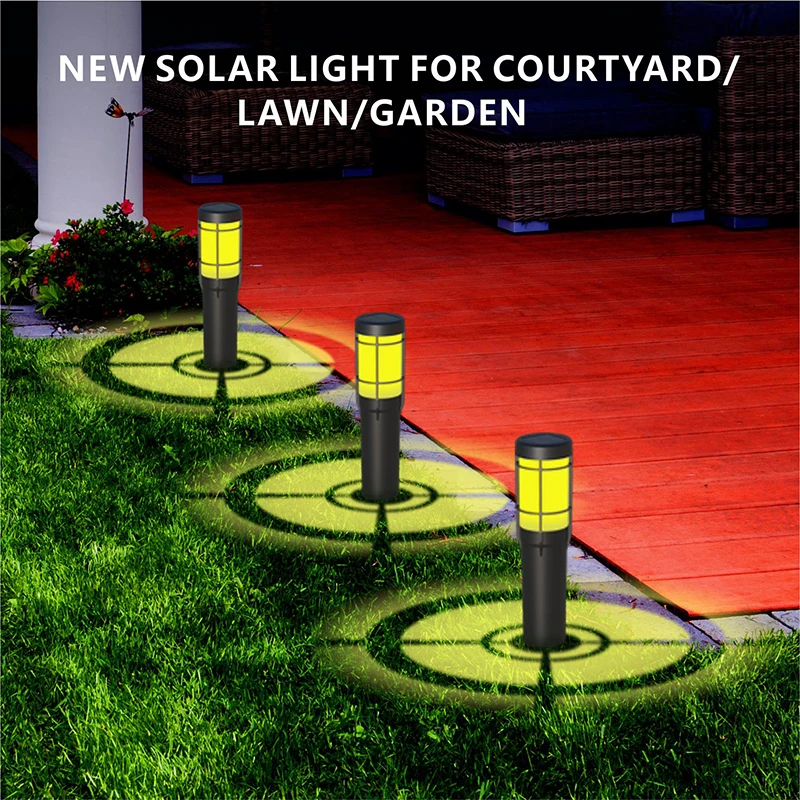 New Wireless Waterproof Yard Decoration Landscape Light Solar Spot Lights Garden Outdoor Solar Lawn Lamps