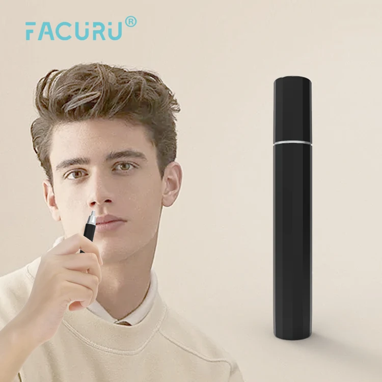 
Facuru Amazon Hot Sale Battery Power Nose Hair Removal Kit Remove Nose Hair Stick Men Nose Hair Remover 