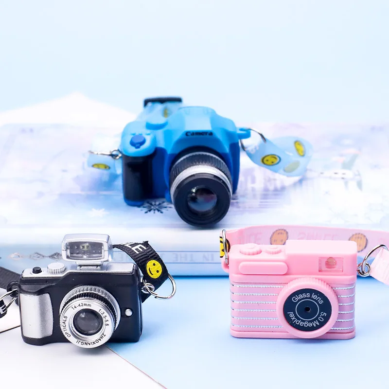 Wholesale Doll House Miniature Strap Camera BJD Mini Camera