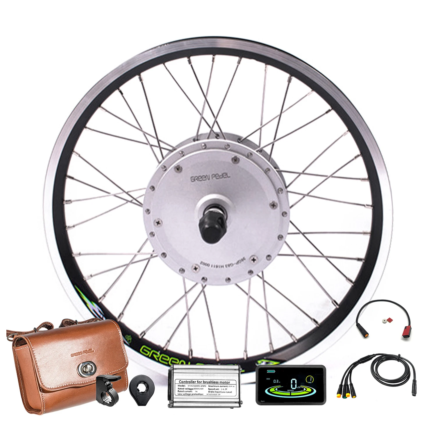 ebike conversion kit 26 inch with battery 1000-3000w rear wheel bicycle electric motor kit with battery
