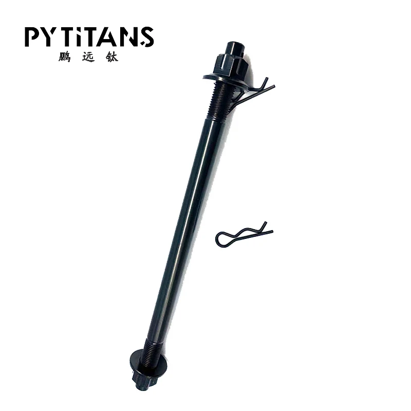 Machining high strength titanium alloy gr5 motorcycle axle