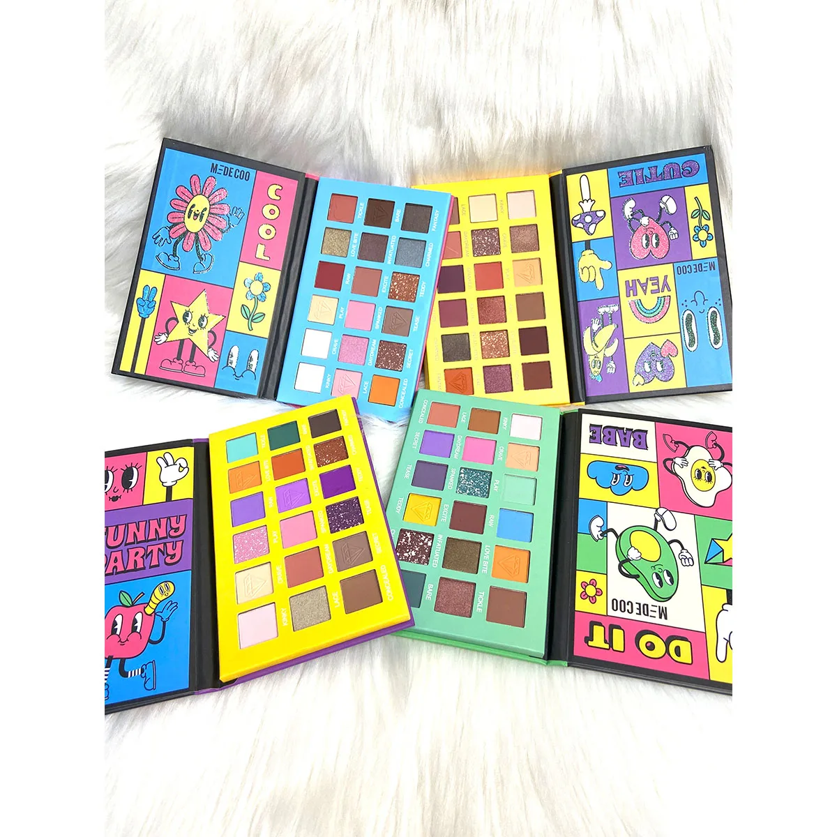 Wholesale 18 Colors High Pigments Waterproof Long Lasting Matte Shimmer Autumn Winter Colors Eyeshadow Palette