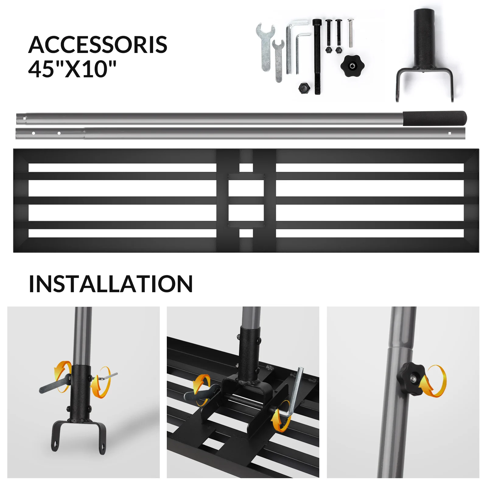 High Quality Material Lawn Level Tool With Handle For Garden Backyard Lawn Tool Set Anchor Ground Plate/bolt