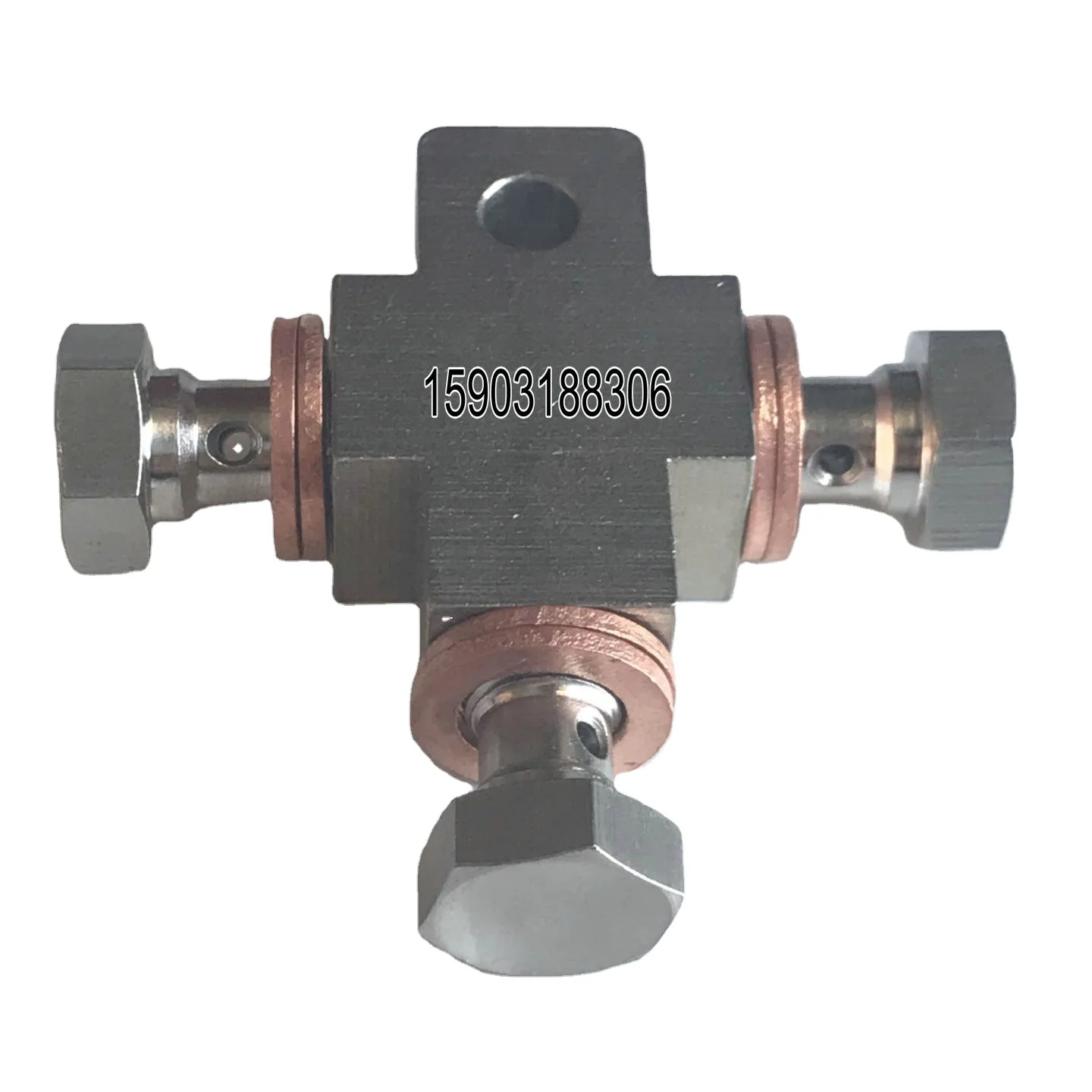 
High Performance AN3 -3 AN Three Joint Stainless Steel Tee Kits Brake Fittings for Brake Hose Line 