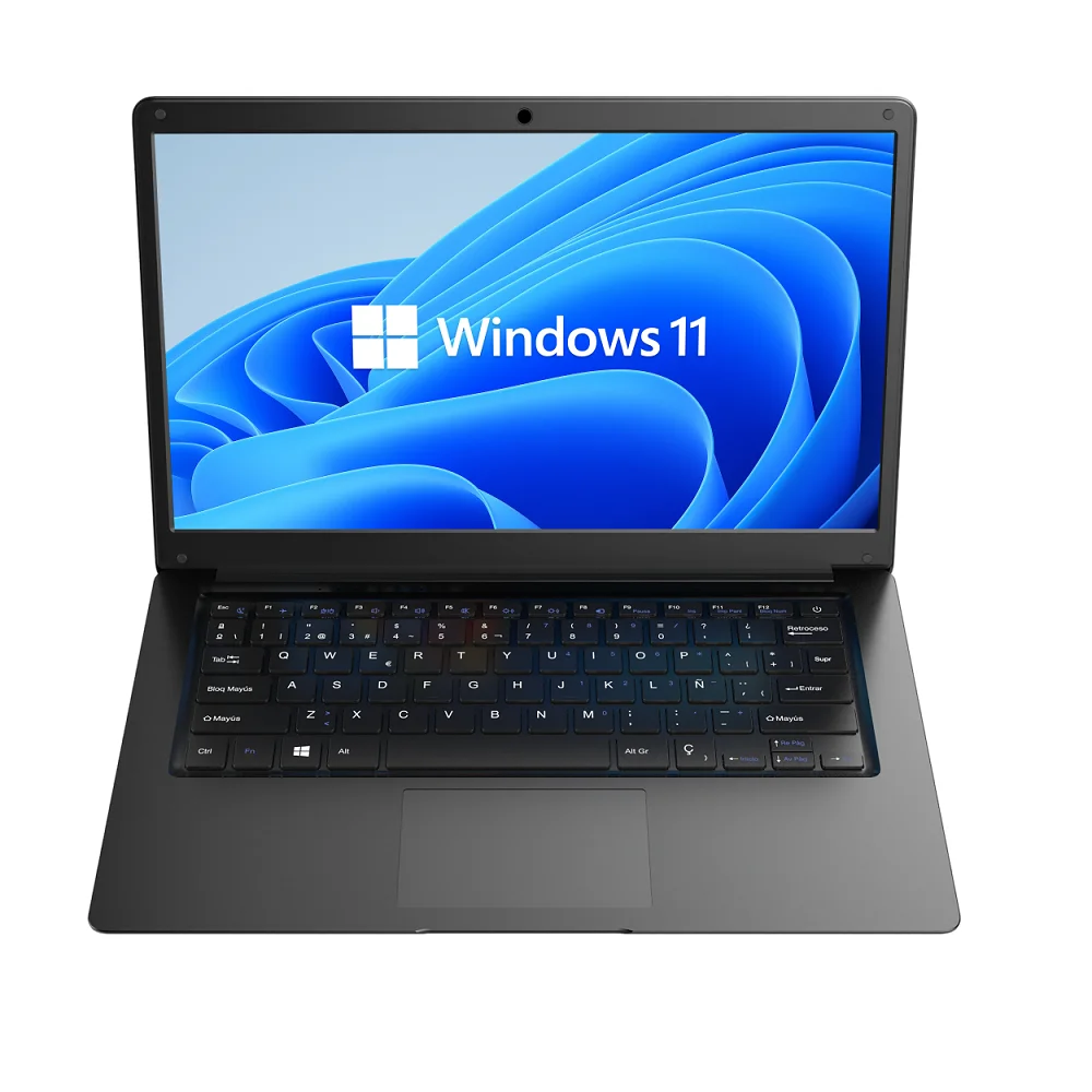 14.1 Inch intel celeron n3350 laptop cpu DDR 6G+Flash 64G 7.6V/5000mAh notebook computer ordenador portatil 14 pulgadas
