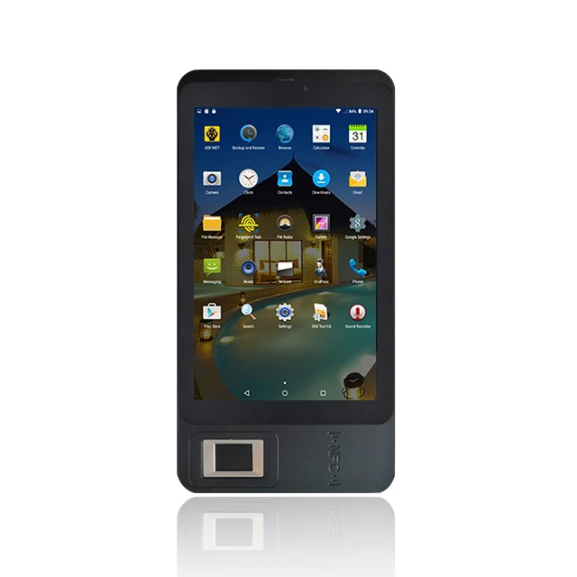 
2 SIM Card Biometric Fingerprint Time Attendance Scanner FP07 HFSecurity 