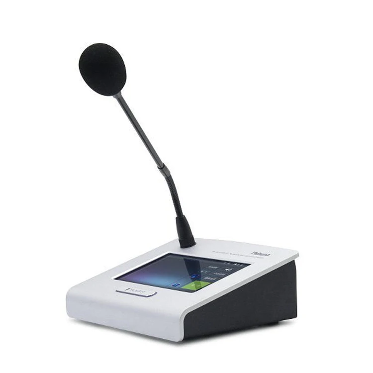 Thinuna IP-9633RM III SIP Network Public Address System Workstation IP Remote Paging Microphone for SIP Project Intercom System