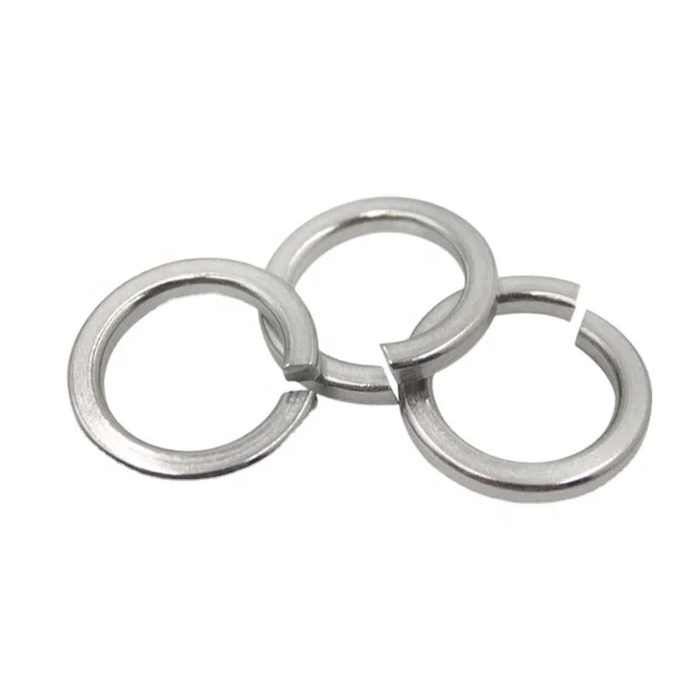 Standard Stainless Steel 304 Gasket Carbon Steel Split Washer Lock Spring Washer