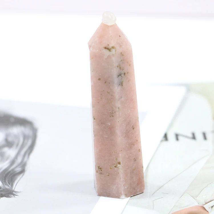 Hot selling best price red cloud mother mica lepidolite quartz tower large point price