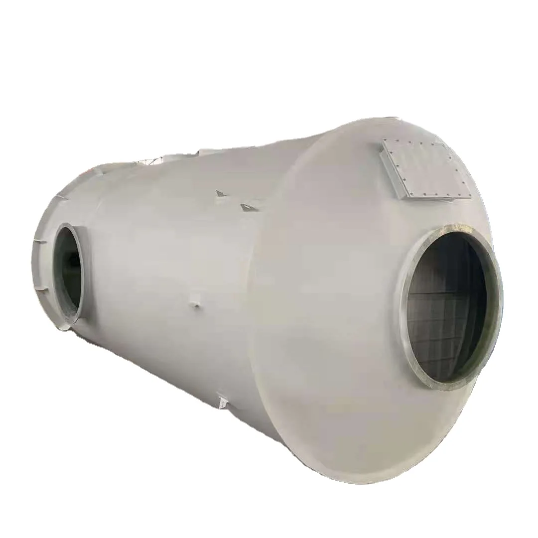 Стекловолоконная усиленная пластмасса упакованная башня/циклонная пластина Башня воздушный влажный скруббер