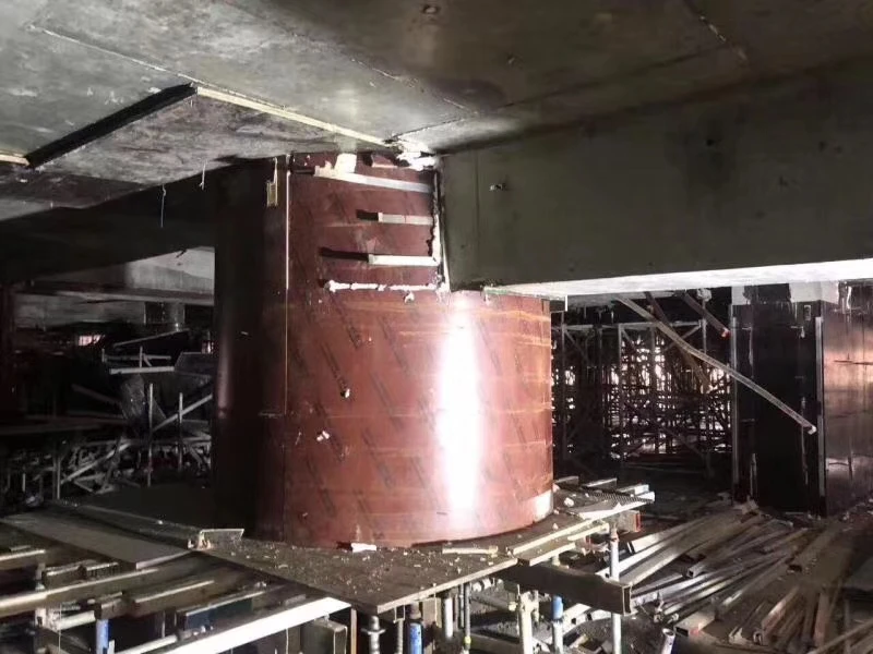 
Square Circle Formwork Round Formwork Circular Concrete Column Building Formwork made by wood for Construction 