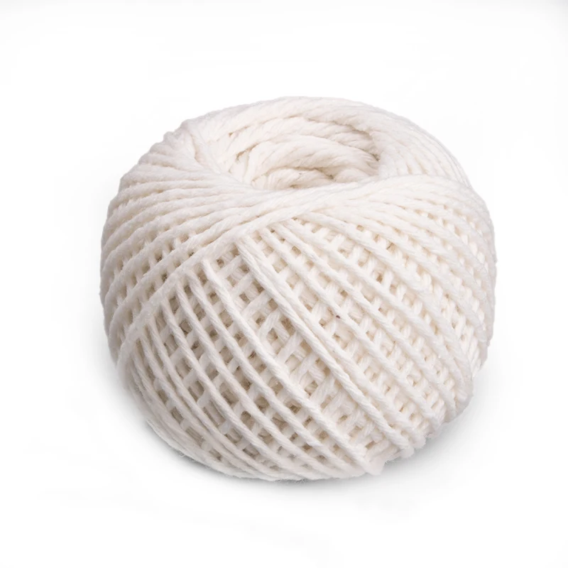 Wholesale colorful cotton rope macrame cord cotton 2mm for home decor  wall decorative Diy