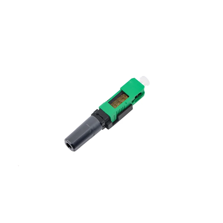 SC/APC Singlemode Pre-polished Ferrule Field Assembly Connector Fiber Optic SC UPC Fast Connector Quick Splice Connector SC APC