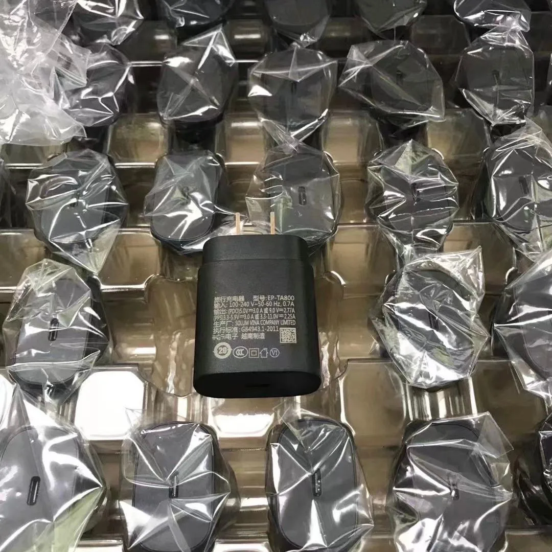 100% Genuine 25W PD Travel Adapter EP-TA800 Charger Original Fast Charging for Samsung Galaxy S22/S22 Ultra/S22+/S21/S21+/S21