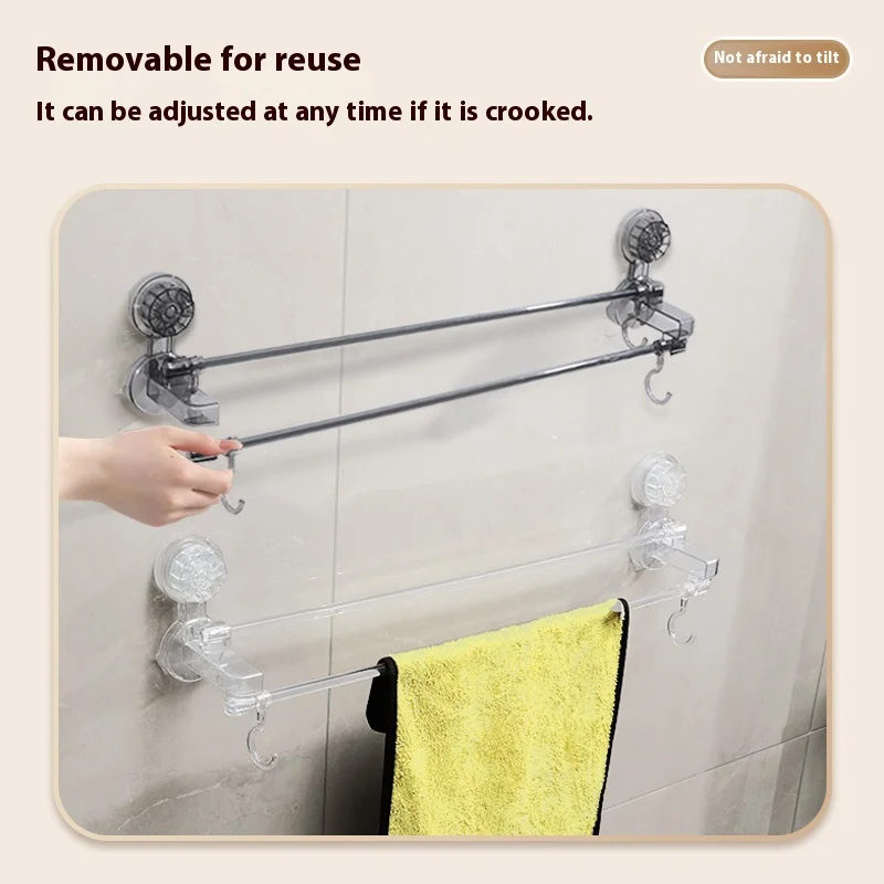 Creative Ship Rudder Suction Cup Hook Without Punching Multifunctional Bathroom Storage Kitchen Hook Towel Storage Rack